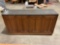 Mid century Sculptra Broyhill premier, Credenza with slate top