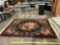 Very attractive Floral pattern living room rug, from the Faba collection Made in the USA