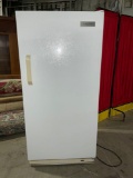 Very clean tested and working Frigidaire frost free commercial freezer, 60 X 28X 29