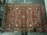 Very Cool Vintage Woven Rug with Animal Patterns