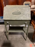 Antique secretary desk has been remade it and new pulls Have been added