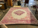 Larger 8 x 10 living room rug by Nourison , the passion collection Made in turkey 100% polypropylene