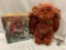 2 pc. lot 1986 DAKIN Jim Henson LABYRINTH 14 inch plush LUDO & Golden 200 piece jigsaw puzzle