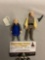 2 pc. lot vintage 1980 Kenner STAR WARS ESB complete 3 3/4 inch action figures; UGNAUGHT & LOBOT