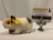 Vintage ORIGINAL STEIFF plush stuffed animal toy w/ tags, Germany, SWINNY Guinea Pig 2250/09
