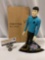 1991 Hamilton Gifts PRESENTS Star Trek MR. SPOCK vinyl figure w/ stand, tag & mailer box