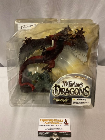 MCFARLANE?S DRAGONS series 2 THE FIRE DRAGON CLAN highly detailed figure in package