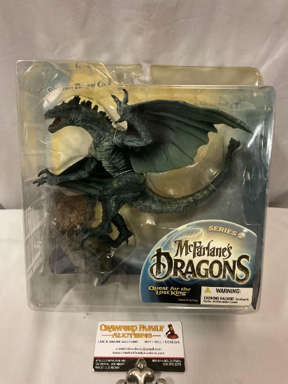 MCFARLANE?S DRAGONS series 2 THE BERSERKER DRAGON CLAN highly detailed figure in package