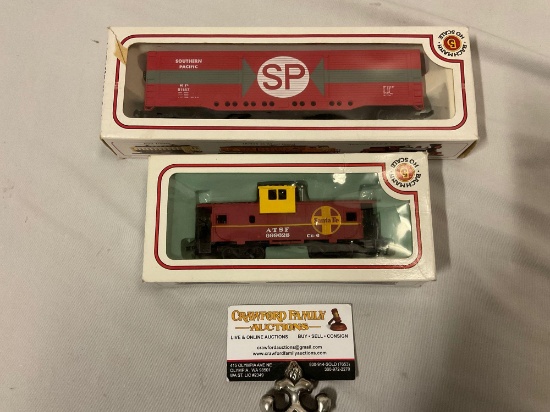2 pc. lot BACHMANN HO SCALE Electric Trains train set toys in original boxes