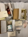 3 pc. lot Marie Osmond fine porcelain collector Dolls hand numbered Limited Edition w/ COA & box