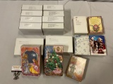 15 pc. lot of small Marie Osmond fine porcelain collector Dolls in gift boxes