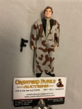 vintage 1983 Kenner STAR WARS ROTJ complete 3 3/4 inch action figure; HAN SOLO IN TRENCH COAT