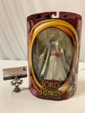 Toy Biz Lord of the Rings - The Two Towers SARUMAN THE WHITE action figure sealed in package 2002