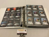 Huge collection of over 1200 vintage 1994-96 STAR TREK The Next Generation game cards in binder
