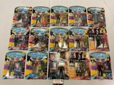 15 pc. lot of vintage Playmates STAR TREK the next generation/ Voyager/ Generations SEALED action