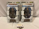 2 pc. lot of SEALED Art Asylum STAR TREK ENTERPRISE action figures; T?pol & Archer.