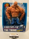 Toy Biz MARVEL COMICS Fantastic Four movie THE THING Ben Grimm 12 inch poseable figure in package
