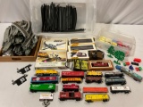 large HO SCALE locomotive train set w/ BACHMANN boxed sets, nice condition/ huge collection