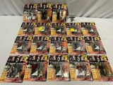 18 pc. lot of Playmates STAR TREK GENERATIONS action figures in sealed packages