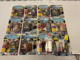 12 pc. lot of vintage Playmates STAR TREK The Next Generation / 1 original series action figures in