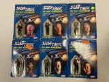10 pc. Lot of vintage 1988 Galoob STAR TREK The Next Generation action figures: RARE Antican, Selay