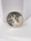 1973 Franklin mint holiday sterling silver menorah commemorative coin 24.5 grams