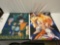 2 pc. lot of RARE 1998/2000 DRAGONBALL Z tapestry art prints, approx 29 x 40 in.