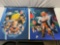 2 pc. lot of RARE 2001 DRAGONBALL Z tapestry art prints, approx 29 x 40 in.