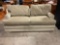 Olive green LA-Z-BOY Hide a Bed SOFA COUCH w/ 2 pillows in excellent condition