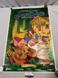 vintage 1987 Walt Disney SNOW WHITE AND THE SEVEN DWARFS 50th Anniversary litho poster