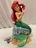 Huge SCARCE Walt Disney THE LITTLE MERMAID Ariel mermaid statue sculpture art piece