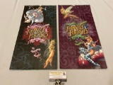 2 pc. lot of IDW 2010 / 2011 J. Scott Campbell?s FAIRYTALE FANTASIES calendars w/ stunning fantasy