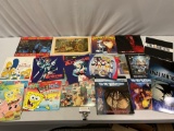 Huge collection of collectible calendars; anime, Sailor Moon, Simpsons, Spongebob Squarepants +