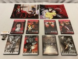 8 anime DVDs w/ 2 promo stills; HELLSING Signature Series w/ Suncoast promo stills & GUNGRAVE, see