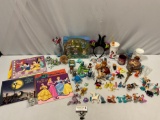Large mixed lot of WALT DISNEY collectibles; PVC figures; Little Mermaid, Hercules, Bugs Life, Lion