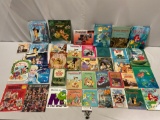 Large lot of vintage / modern WALT DISNEY story books, calendars, RARE Disneyland souvenir magazines
