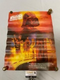 RARE vintage 1980 Coca-Cola STAR WARS The Empire Strikes Back poster #3 of 3 Bespin
