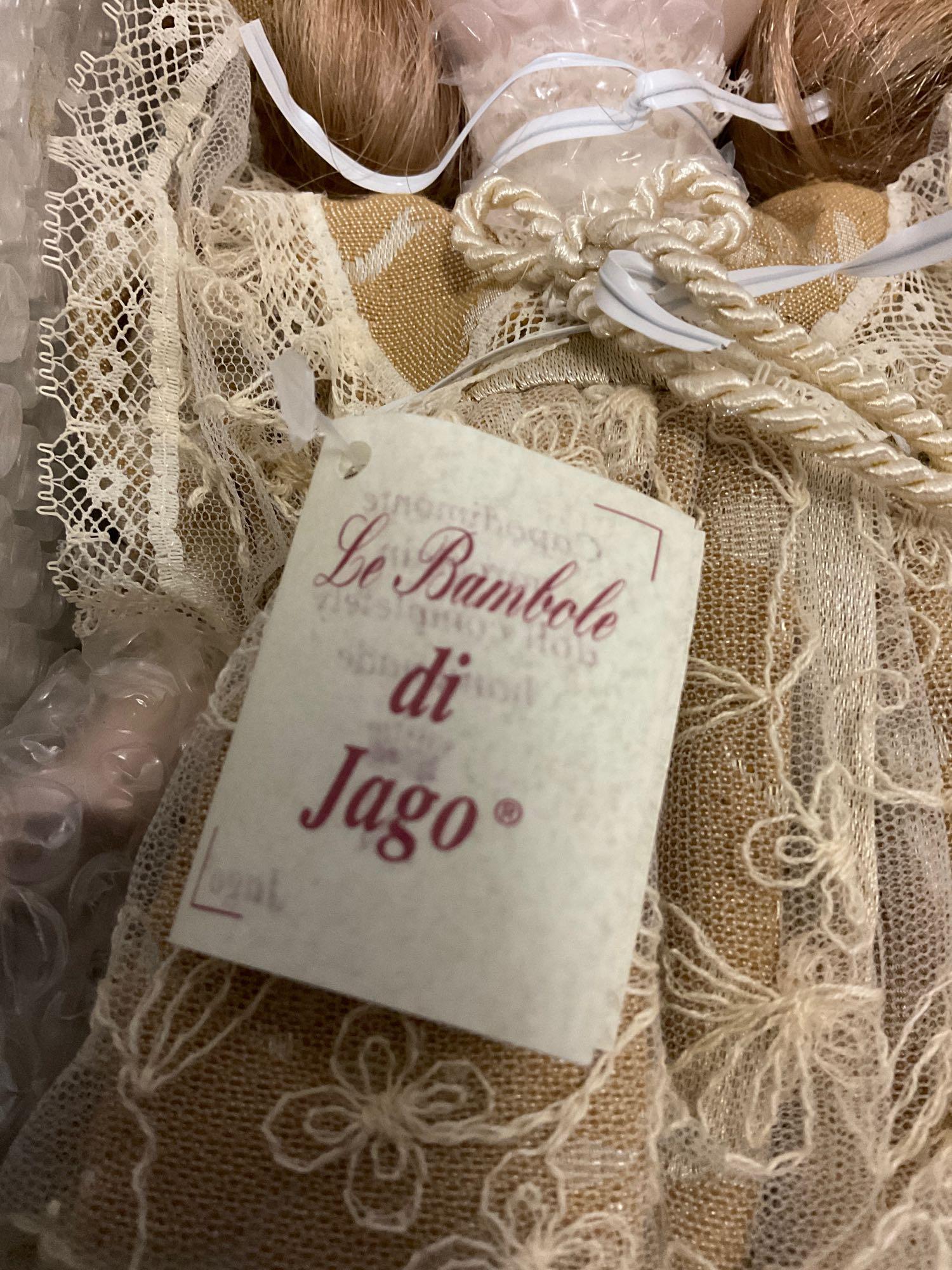 Le Bambole di Jago 11 inch porcelain doll Denise | Proxibid