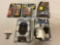 5 pc. mixed lot STAR TREK action figures; Classic - Saavik, Vina, Khan, First Contact - Troi, T?Pol.