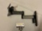 Metal wall mounting television stand, model number SF213, max weight 45 pounds.