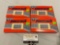 4 pc. lot of Lionel FASTRACK block section train track pieces in box