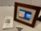 GiiNii digital photo picture frame w/ cord & manual , tested /working, approx 12 x 11 in.