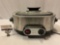 KITCHENAID electric cooking pot w/ lid, tested / working, approx 19 x 9 x 13 in.