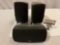 3 pc. lot of KLIPSCH monitor speakers, untested/ sold as is.