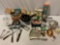 Large lot of vintage kitchen / home items; Sportcraft aluminum cooking kit, Kaiser bake form & more.