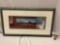 Framed hand signed and numbered 14 of 300 scenic window sill art print Toasting Zeb by BT Keller