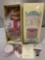 RARE limited edition GOEBEL Dolly Dingle Dolls by Bette Ball musical porcelain girl doll w/ box