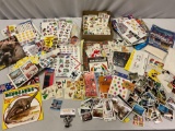 Huge collection of vintage / modern stickers; Panini collector stickers, sticker books, many styles,