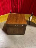 Vintage Thomasville small storage chest. 17 X 18 X 18