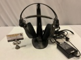 SONY cordless stereo headphones MDR?IF520R with infrared stereo transmitter stand TMR-IF520R, sold